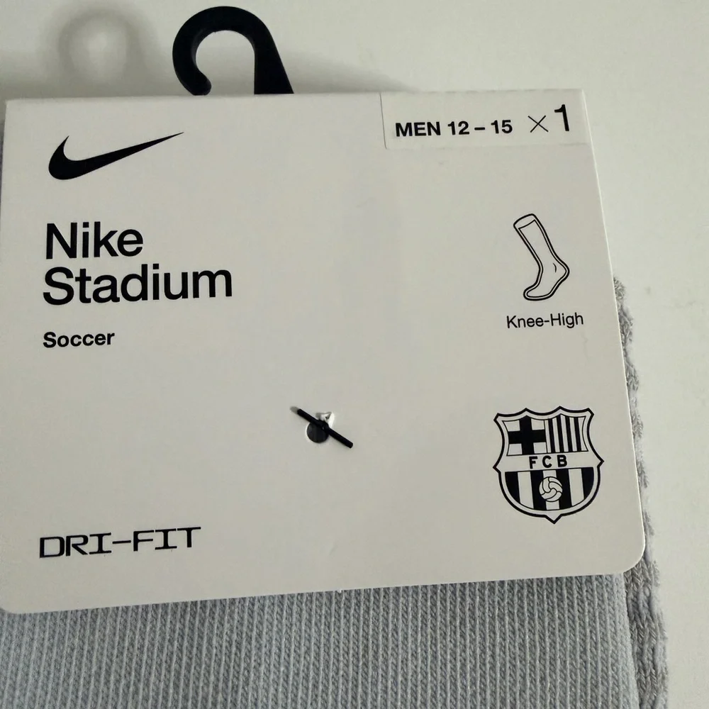 Nike Stadium Soccer Knee High FCB Culers Socks FC Barcelona Men’s Large 12-15